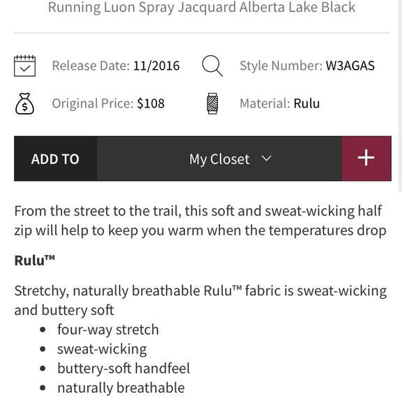 Lululemon outrun pullover 8 EUC - Picture 5 of 7